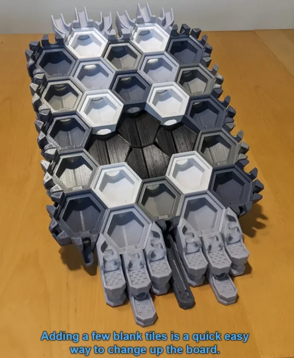 Hextraction modular board.