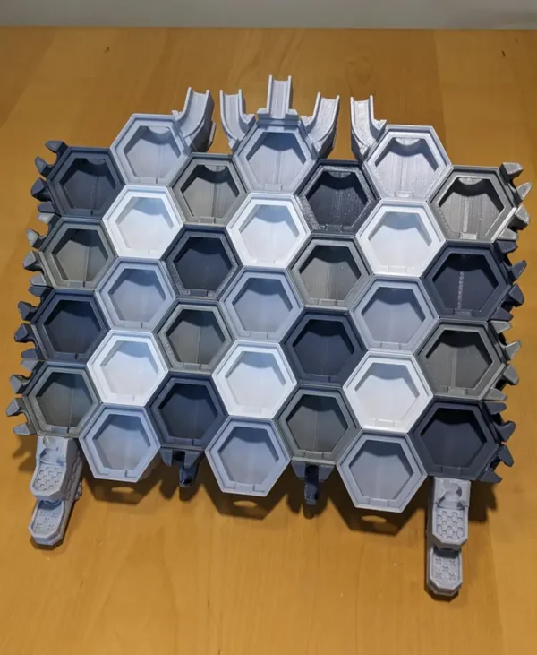 Hextraction modular board.