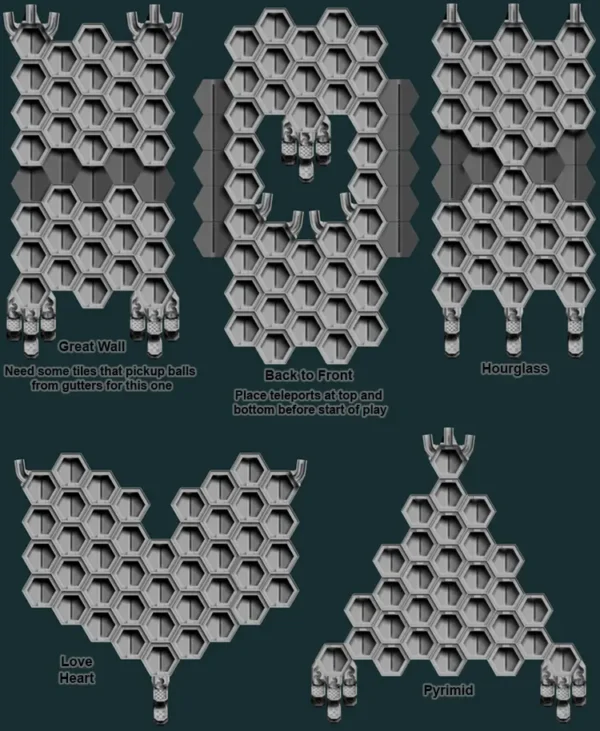 Hextraction modular board.